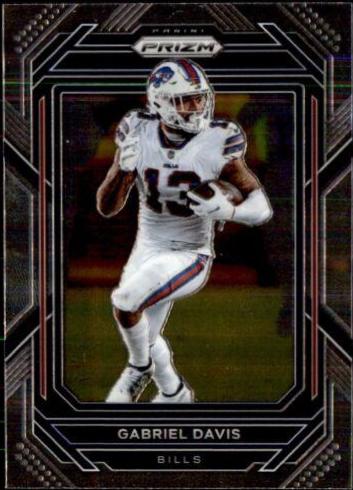 Gabriel Davis #32 Football Cards 2022 Panini Prizm