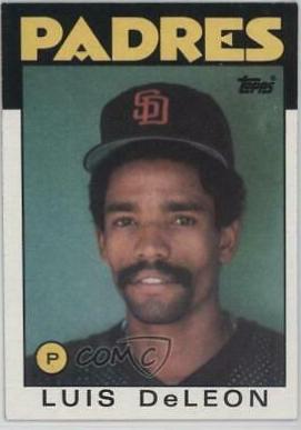 Luis DeLeon (1986 Topps)