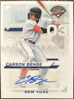 Carson Benge
