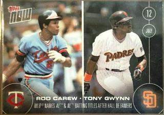 Rod Carew, Tony Gwynn
