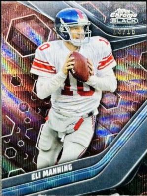 Eli Manning [Rose Gold Wave Refractor] #134