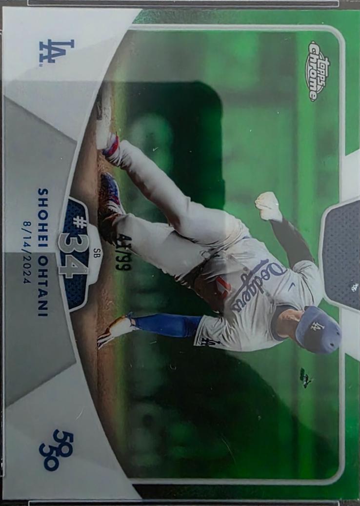 Shohei Ohtani [Green Refractor] #HR25
