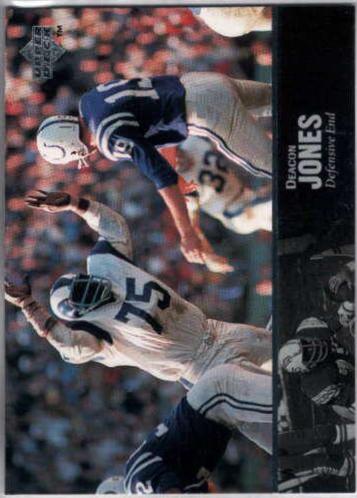 Deacon Jones #42 Football Cards 1997 Upper Deck Legends