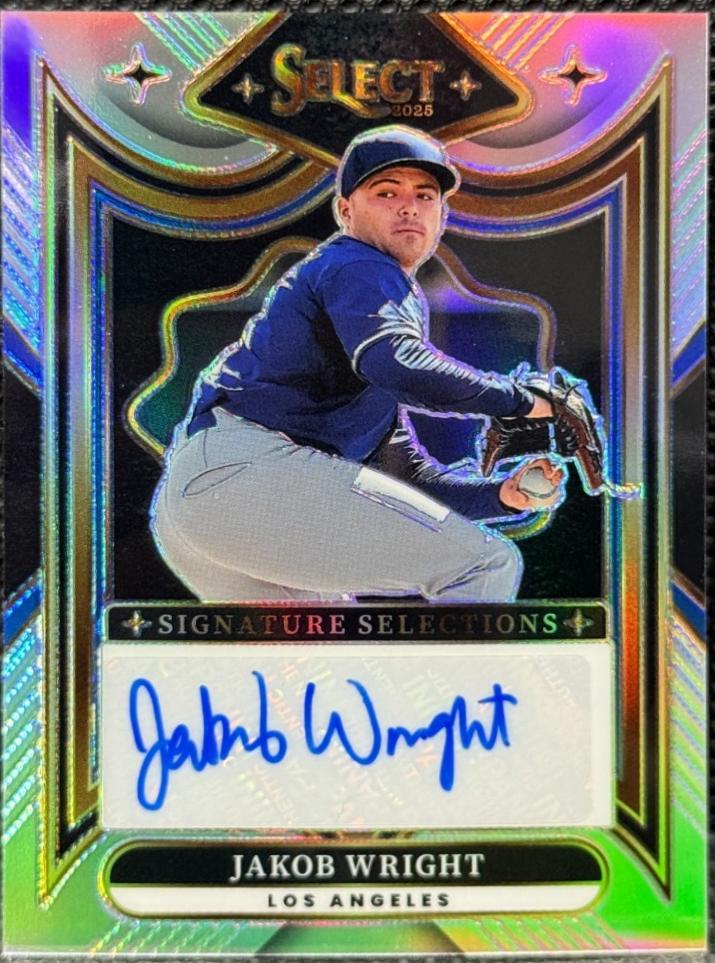 Jakob Wright #SS-JW 2025 Panini Select Signature Selections Baseball