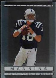Peyton Manning #6 Football Cards 2009 Topps Platinum