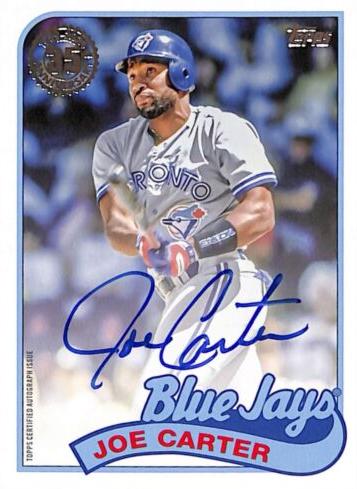 Joe Carter #89BA2-JCA