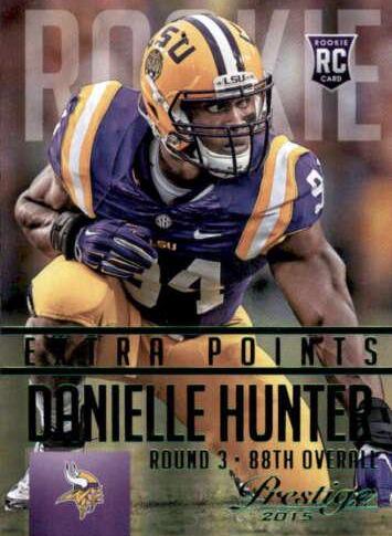 Danielle Hunter [Extra Points Green] #219