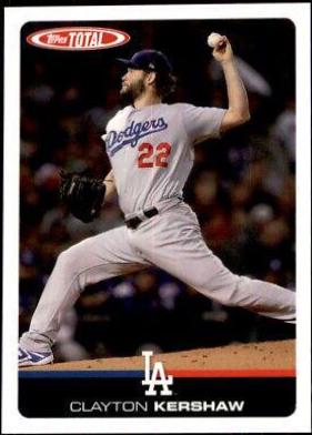Clayton Kershaw #17 2019 Topps Total Baseball