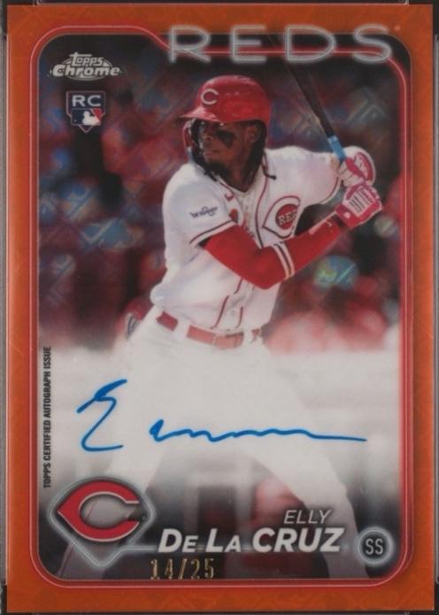 Elly De La Cruz [Orange] #RCA-ED Prices | 2024 Topps Chrome