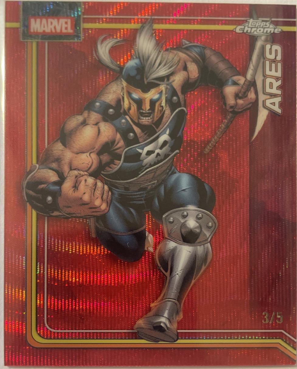Ares Red Wave Refractor