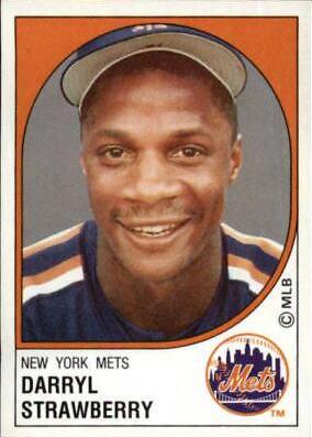 Darryl Strawberry #347 Baseball Cards 1988 Panini Stickers