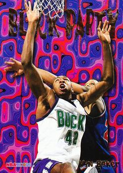 Vin Baker #11 Basketball Cards 1995 Hoops Block Party