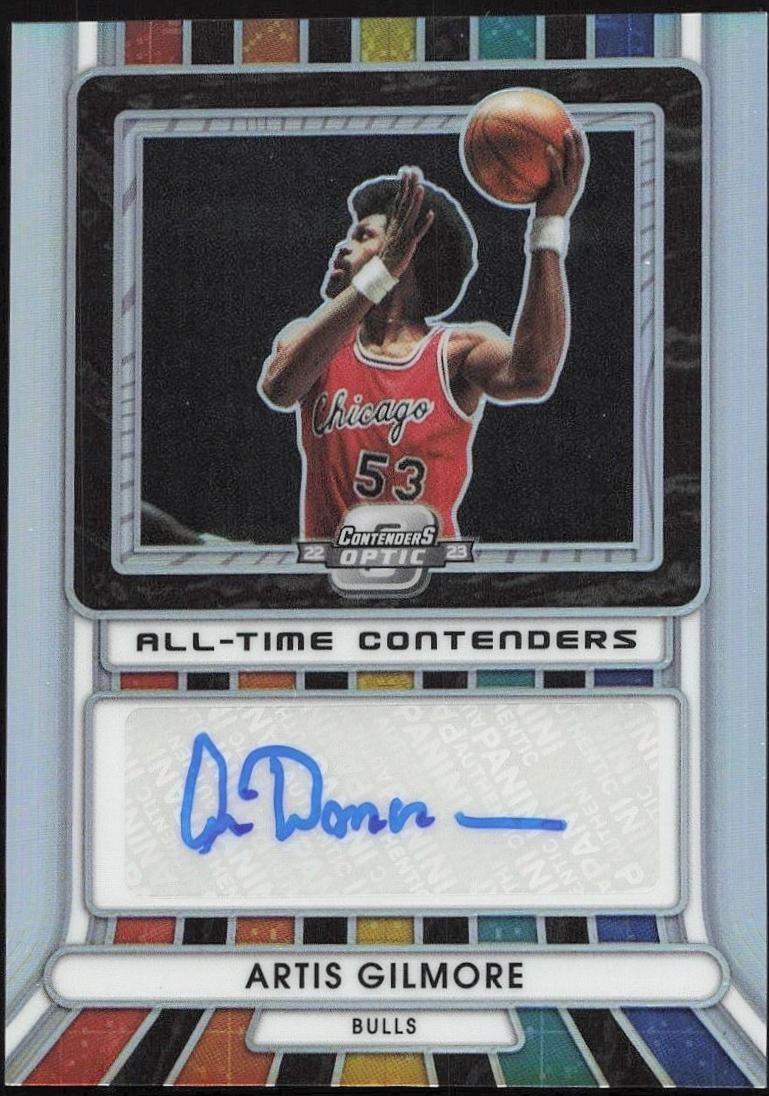 Artis Gilmore #4 Basketball Cards 2022 Panini Contenders Optic All-Time Autograph