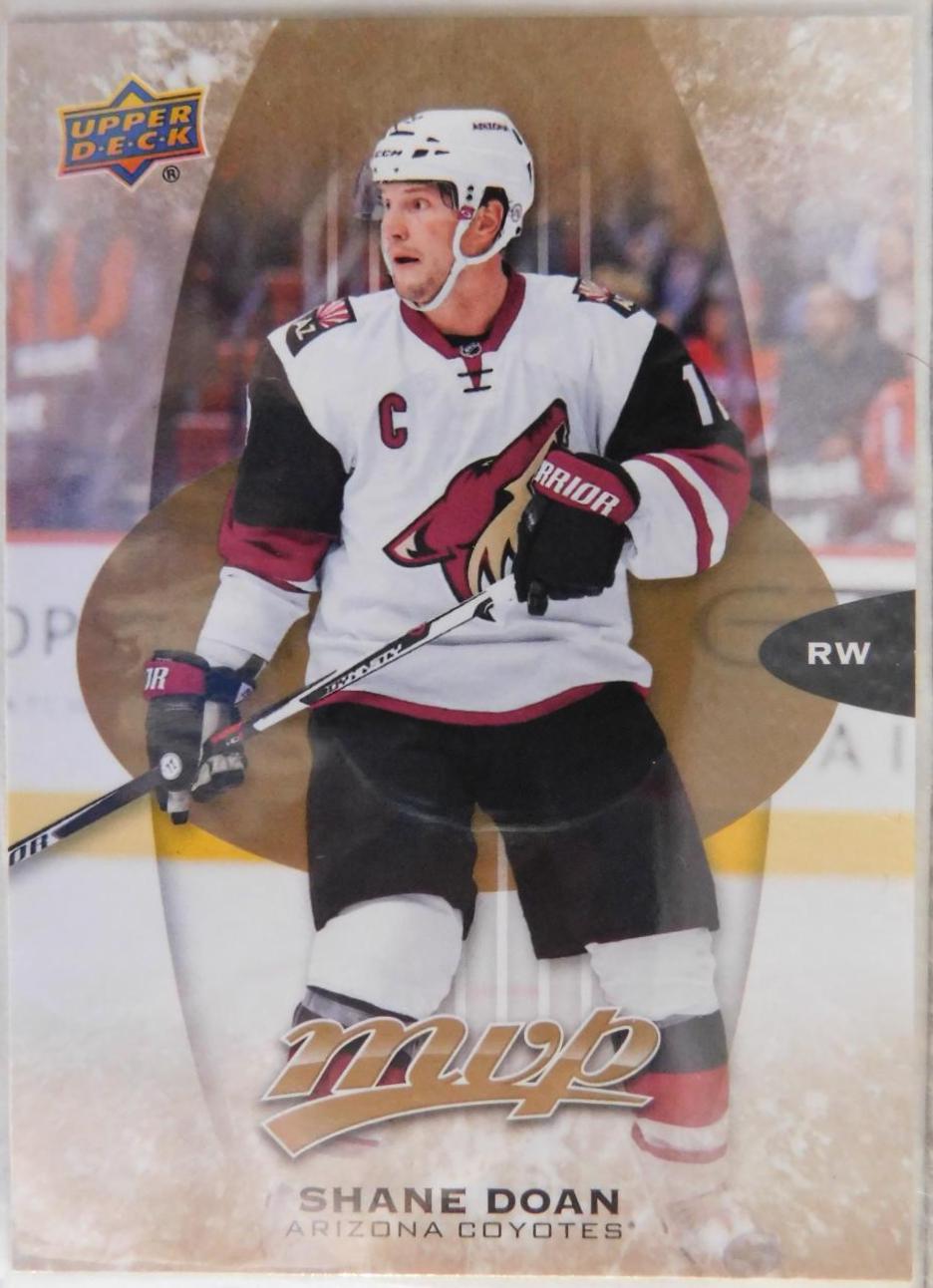 Shane Doan #82 Hockey Cards 2016 Upper Deck MVP