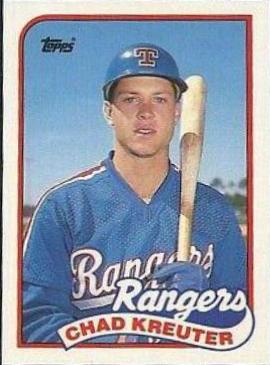 Chad Kreuter #432 Baseball Cards 1989 Topps Tiffany