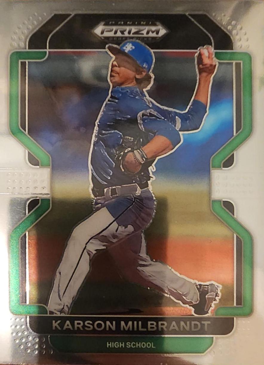 Karson Milbrandt #PDP85 2022 Panini Prizm Draft Picks Baseball