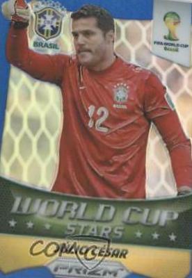 Julio Cesar #6 Soccer Cards 2014 Panini Prizm World Cup Stars