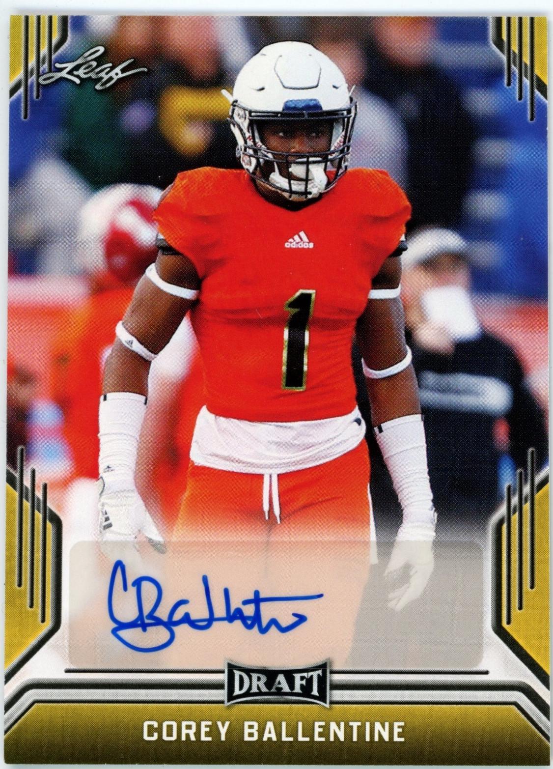 Corey Ballentine [Gold] #BA-CB1