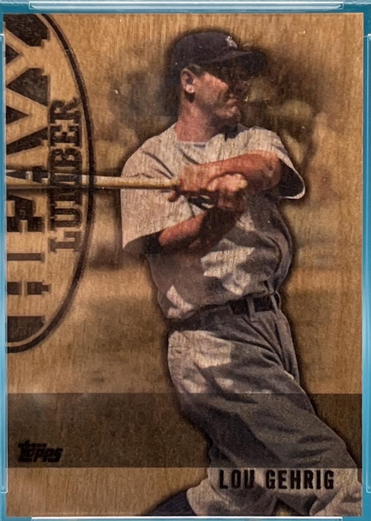 Lou Gehrig #HL-46 Baseball Cards 2024 Topps Update Heavy Lumber