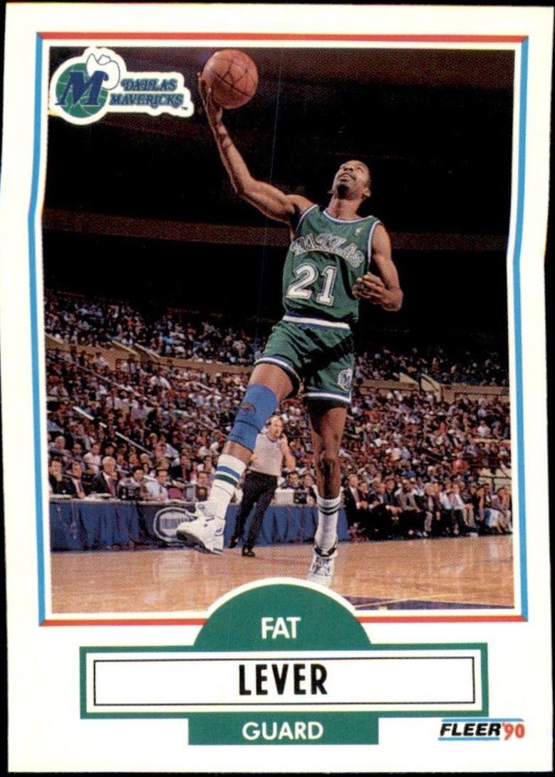 Lafayette Lever #U-20 Basketball Cards 1990 Fleer Update