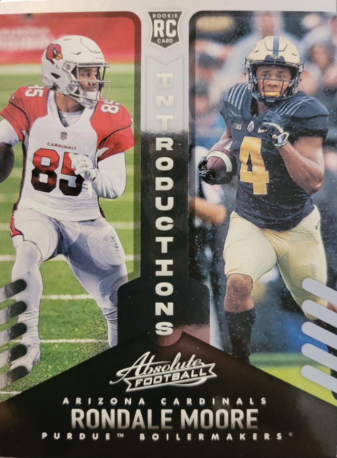 Rondale Moore #INT-16 Football Cards 2021 Panini Absolute Introductions