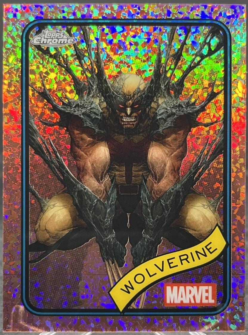 Wolverine Rose Gold Mini Diamonds Refractor