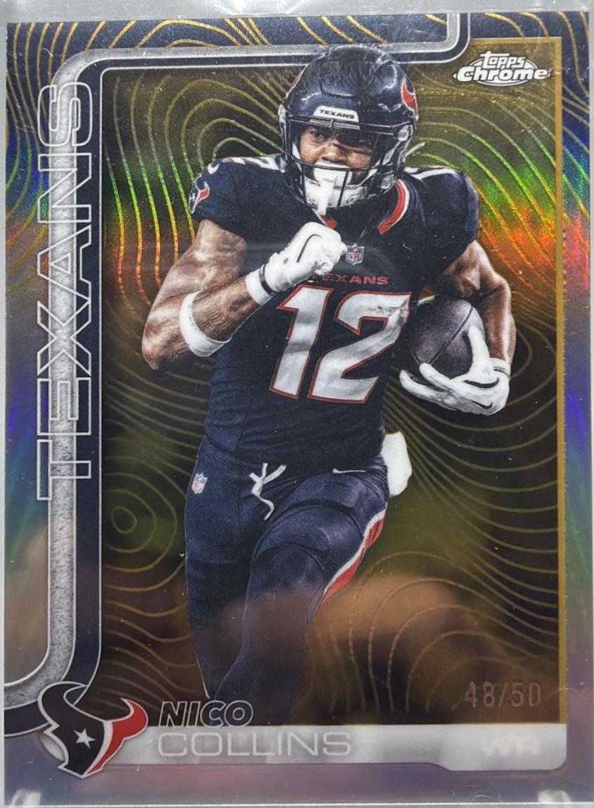 Nico Collins [Gold Etch Variation] #115