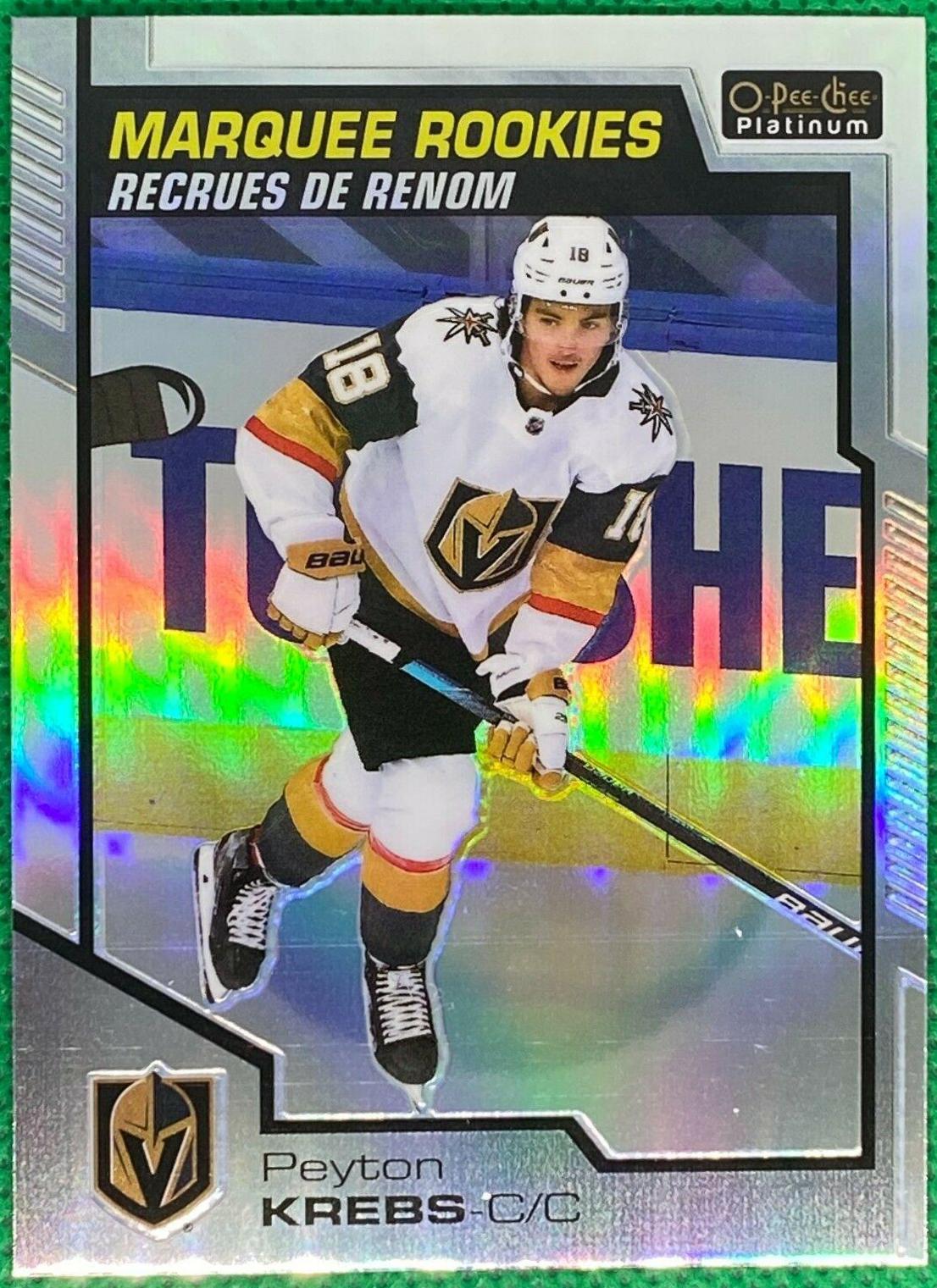 Peyton Krebs #163 Hockey Cards 2020 O Pee Chee Platinum
