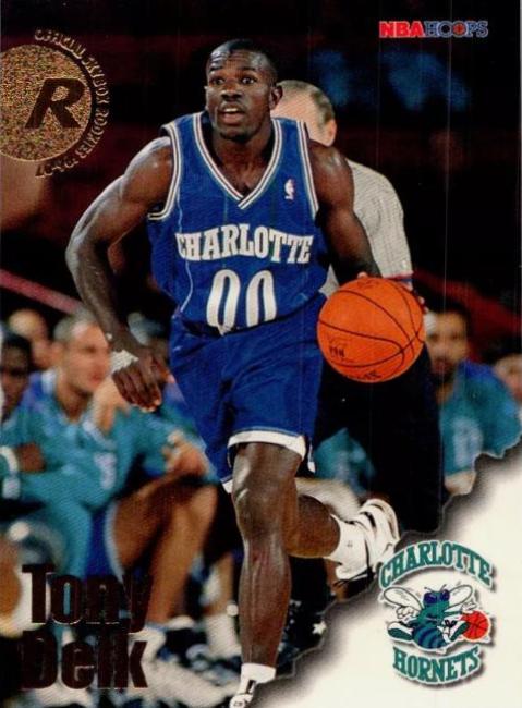 Tony Delk #285 Basketball Cards 1996 Hoops