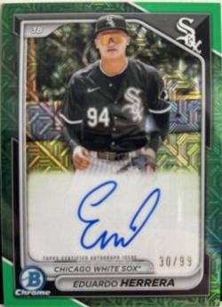 Eduardo Herrera [Green Mojo Refractor] #BMA-EH