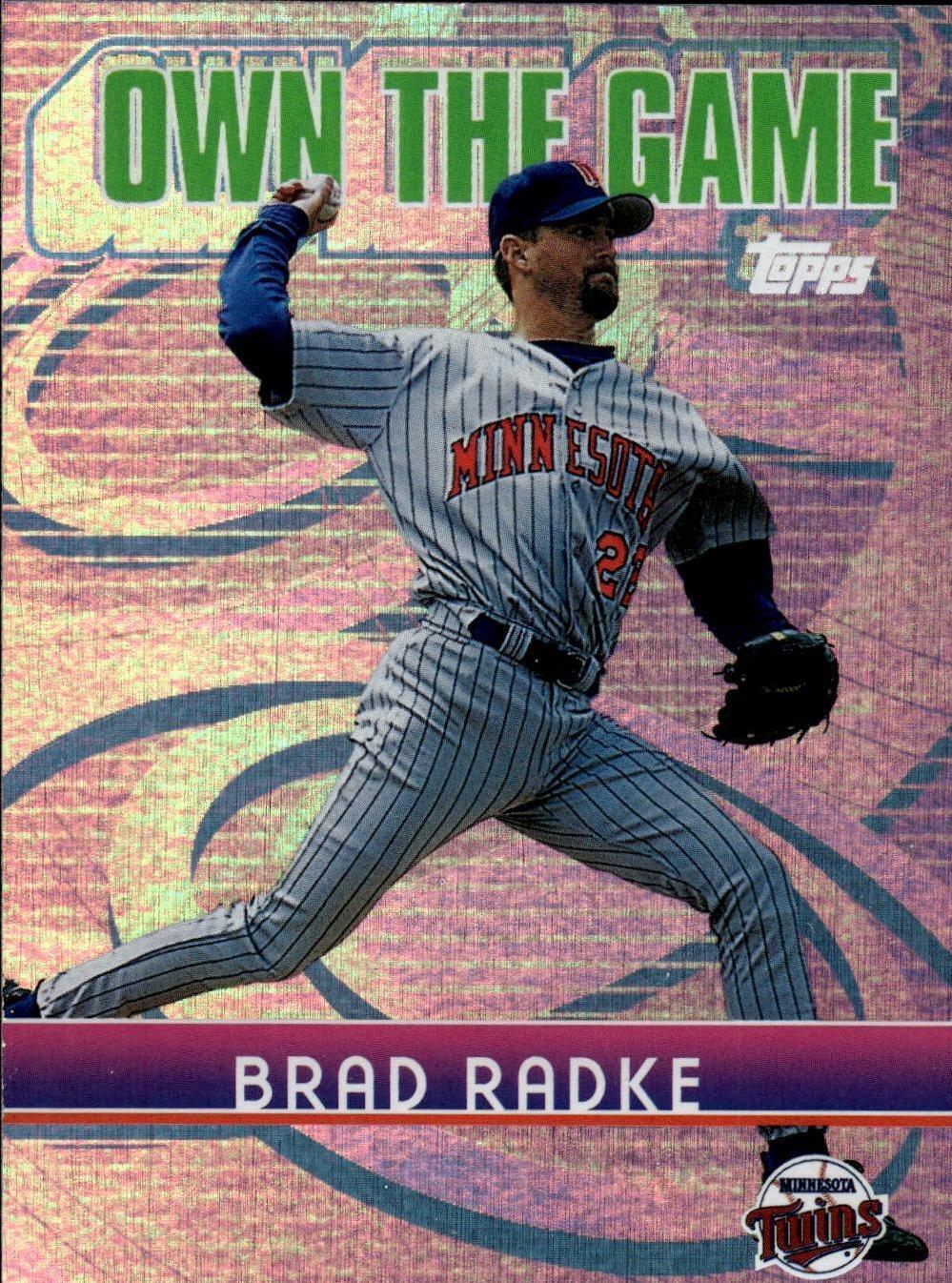 Brad Radke #OG22 Baseball Cards 2002 Topps Own the Game