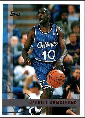 Darrell Armstrong #10 Basketball Cards 1997 Topps