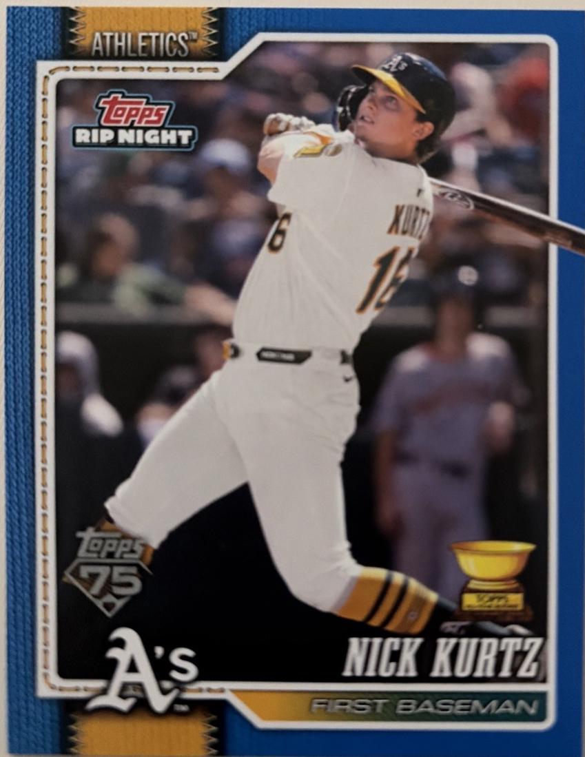 Nick Kurtz [Blue] #BB14 Prices | 2026 Topps Hobby Rip Night | Baseball ...