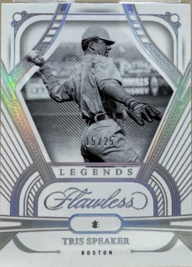 Tris Speaker #89 2024 Panini Flawless Baseball