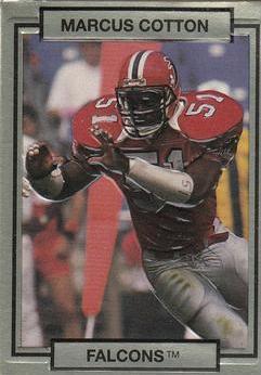 Marcus Cotton #5 Football Cards 1990 Action Packed