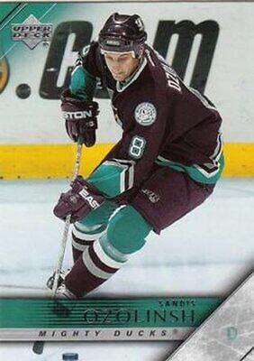 Sandis Ozolinsh #2 Hockey Cards 2005 Upper Deck