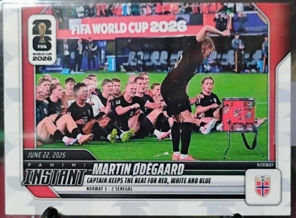 Martin Odegaard #96 2026 Panini Instant FIFA