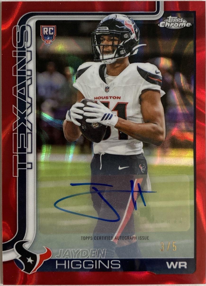 Jayden Higgins [Red Refractor] #RA-JHI