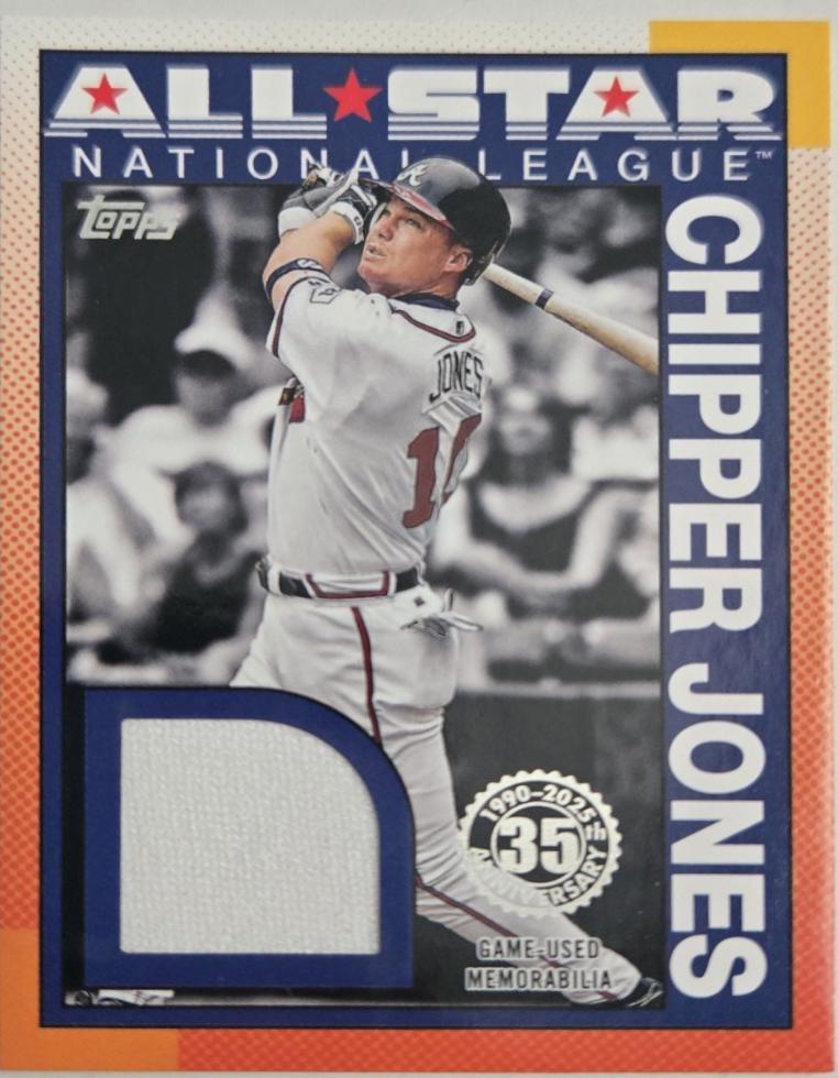 2025 Chipper Jones #90ASR-CJ