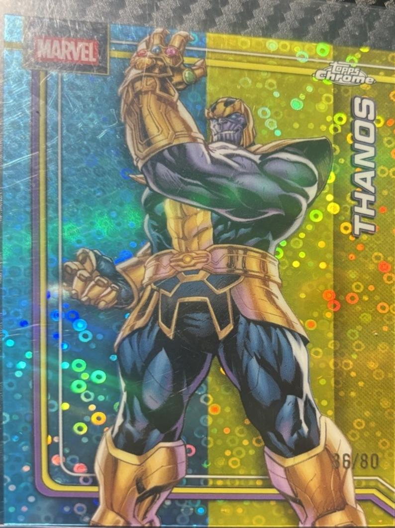 Thanos [Dazzler] #174 Prices | Marvel 2026 Topps Chrome | Marvel Cards