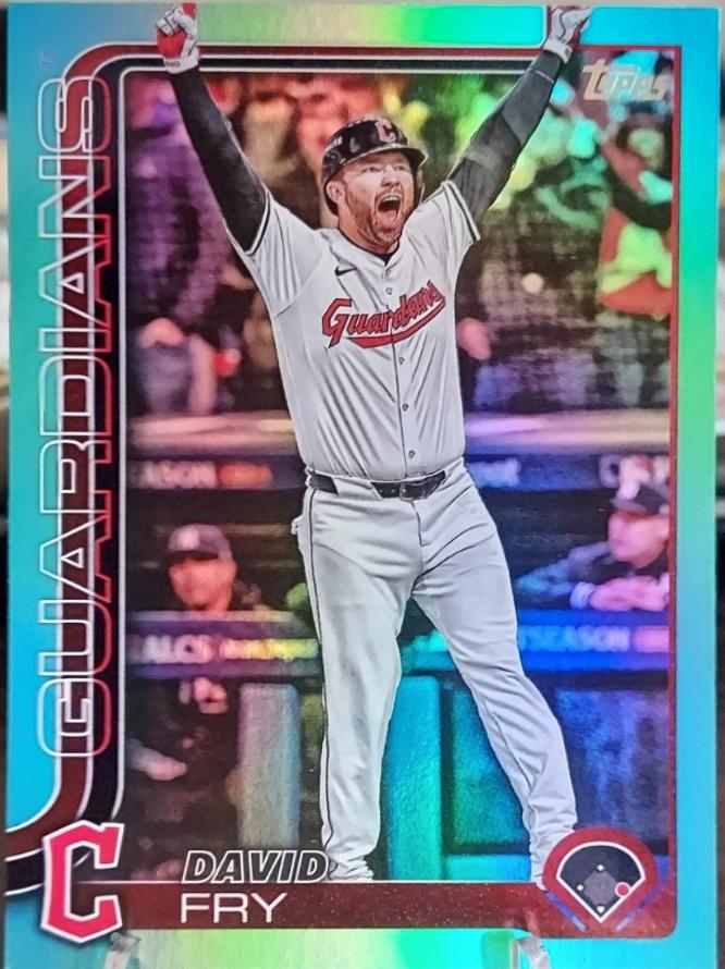David Fry [Aqua Holo Foil] #401