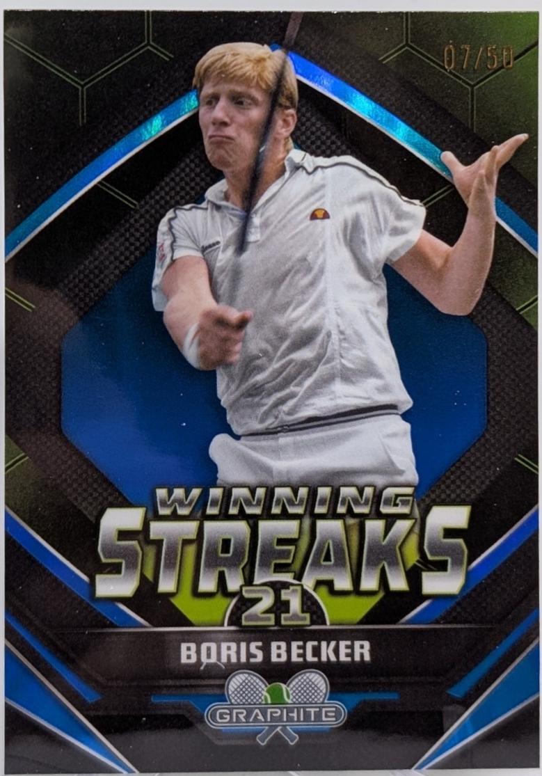 Boris Becker [Blue Refractor] #WS-BB