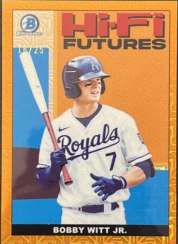 Bobby Witt Jr. [Orange Refractor Mega Box Mojo] #HIFI-5