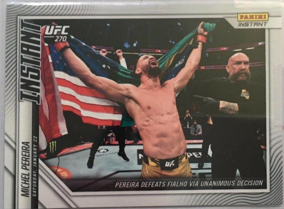 Michel Pereira #5 Ufc Cards 2022 Panini Instant UFC