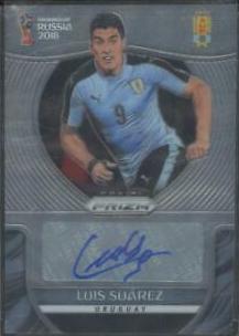 Luis Suarez #S-LS Soccer Cards 2018 Panini Prizm World Cup Signatures