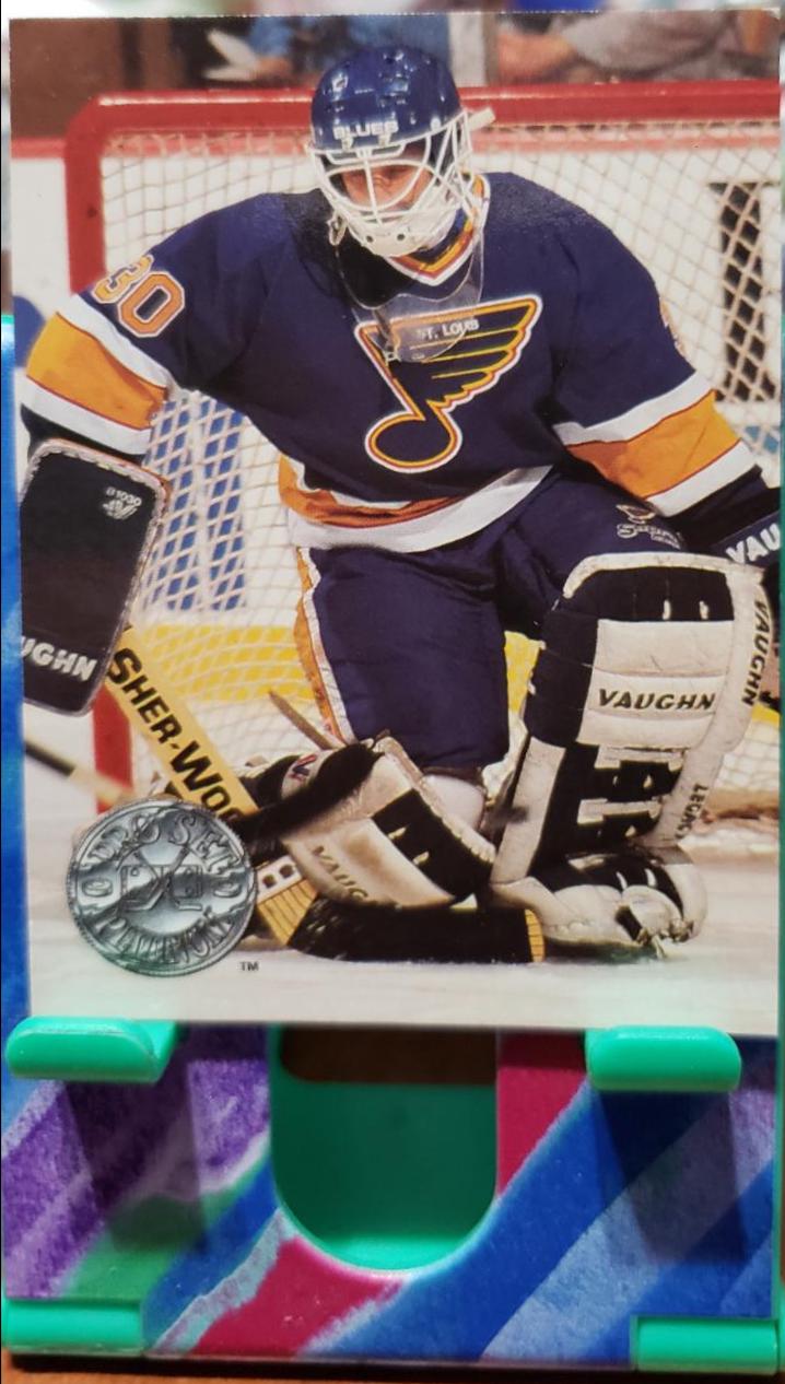 Vincent Riendeau #112 Hockey Cards 1991 Pro Set Platinum