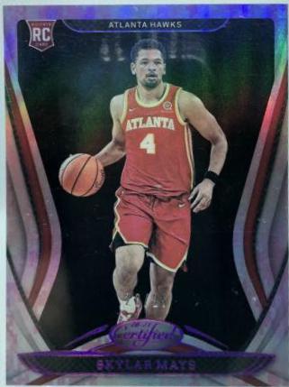 Skylar Mays #155 Basketball Cards 2020 Panini Certified