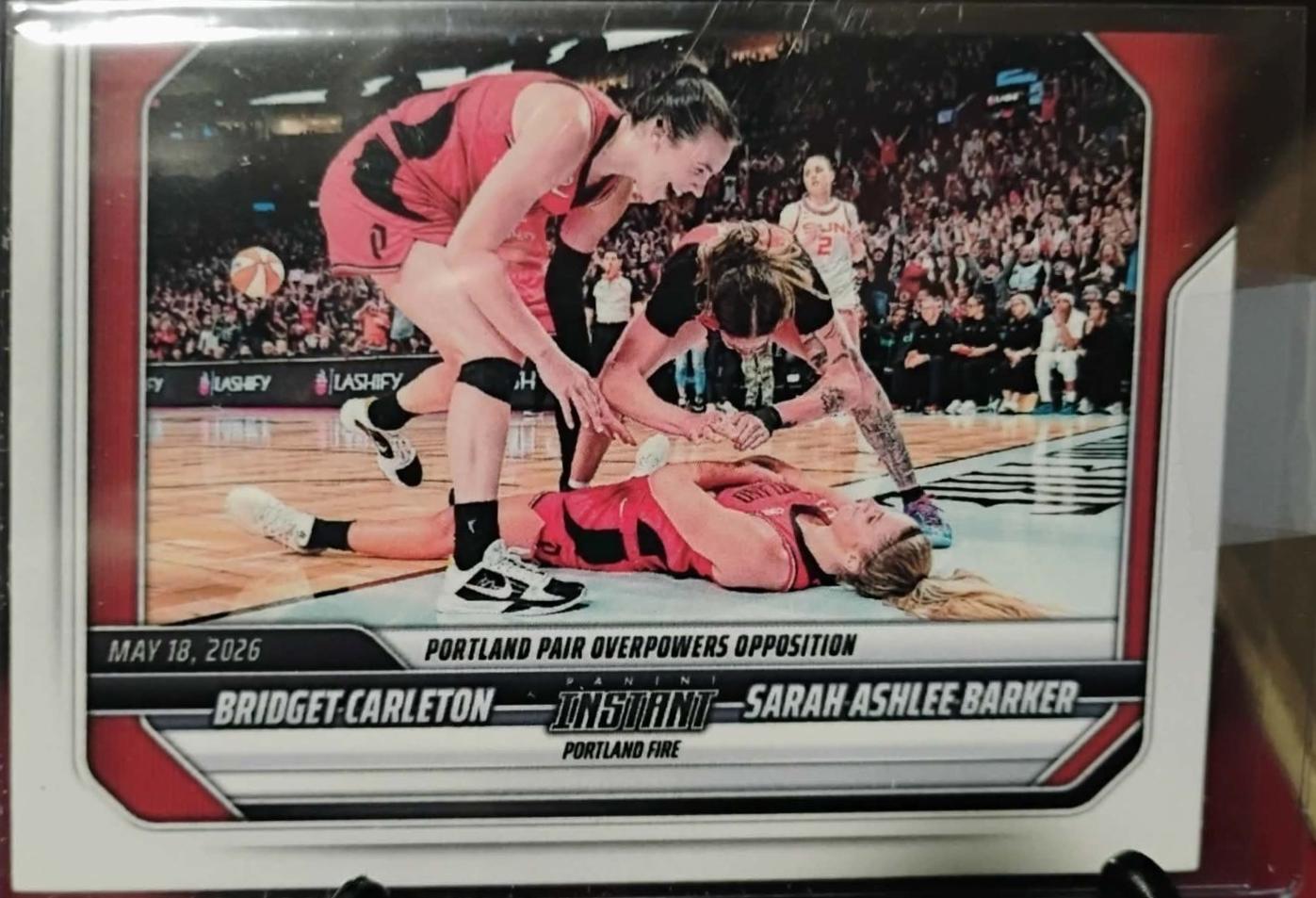 Bridget Carleton/Sarah Ashlee Barker #72 2026 Panini Instant WNBA