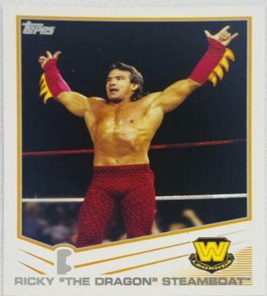 Ricky The Dragon Steamboat #103 Wrestling Cards 2013 Topps WWE