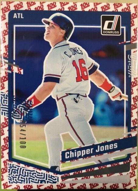 Chipper Jones [One Hundred] #216